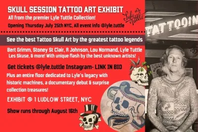 Lyle Tuttle • Skull Art Exhibition