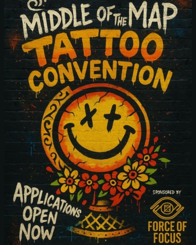 Middle of the Map Tattoo Convention #6