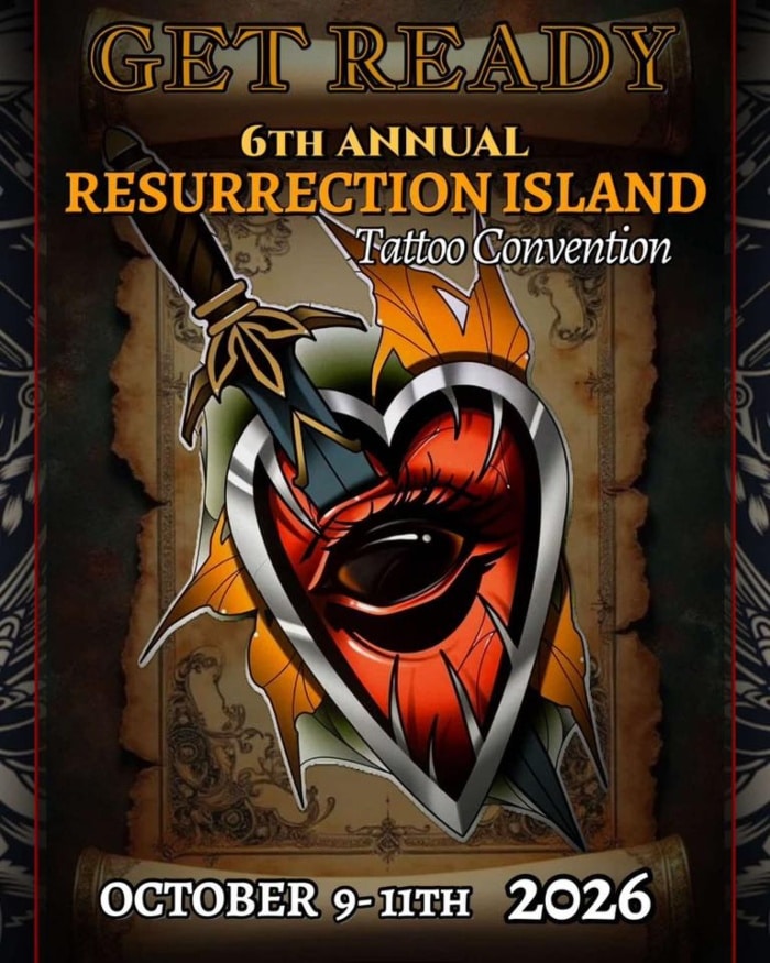 Resurrection Island Tattoo Convention 2026
