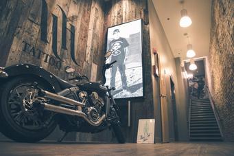 Tattoo artist at Hart & Huntington Tattoo Nashville